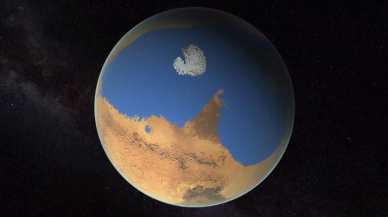 mars ocean nasa