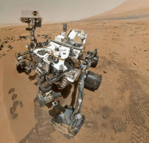 Curiosity selfie. [NASA/JPL/Caltech)