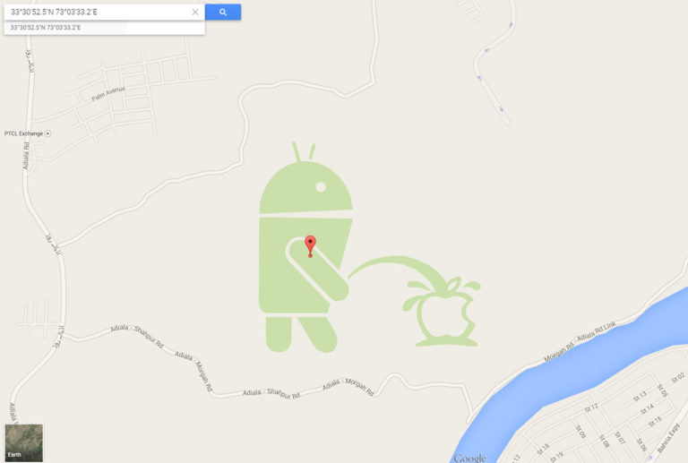 google Apple map