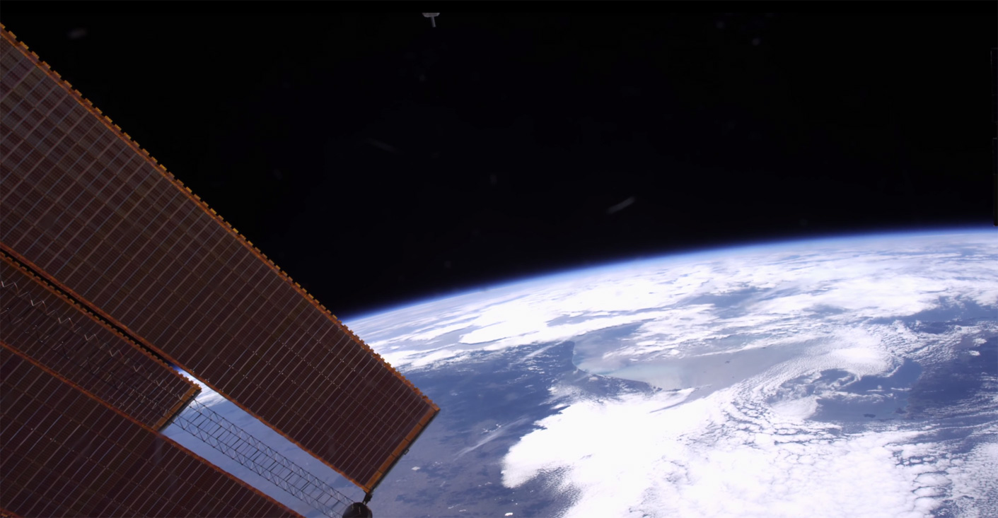 Uzay’dan Dünya’nın 4K görünümü