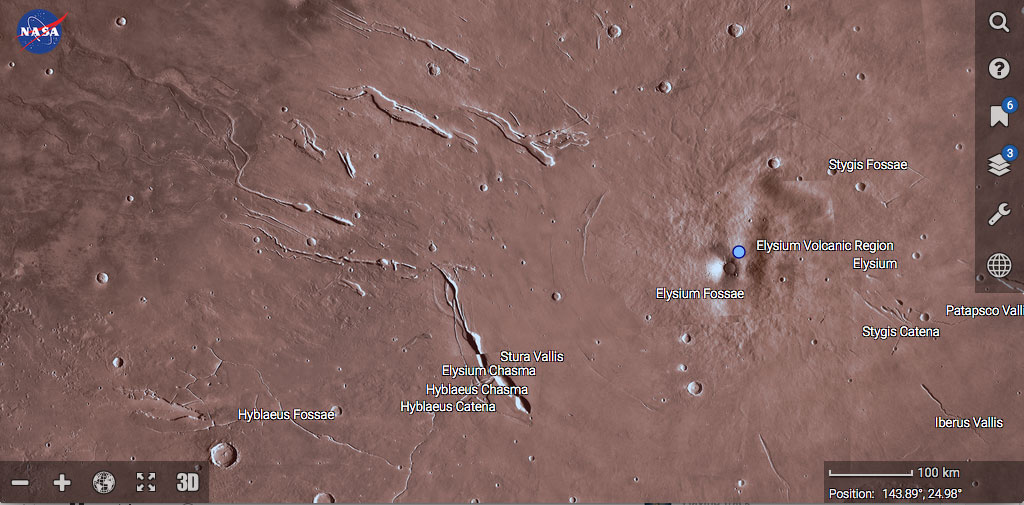 Google Earth’ten sıkılanlara çözüm: Mars Trek