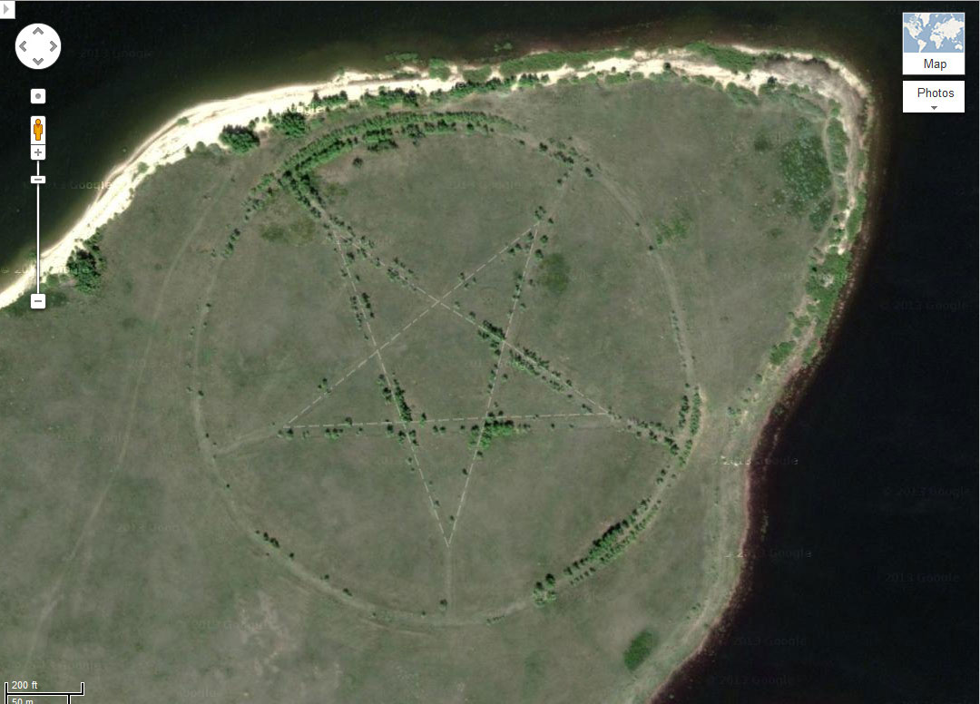 pentagram gmaps