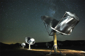 ATA teleskop sistemi. [SETI]