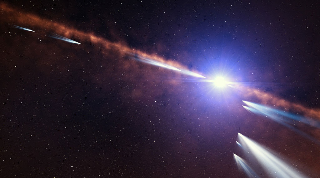 Esrarengiz yıldızın yörüngesinden ne geçti?