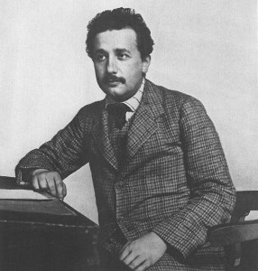 Albert Einstein.