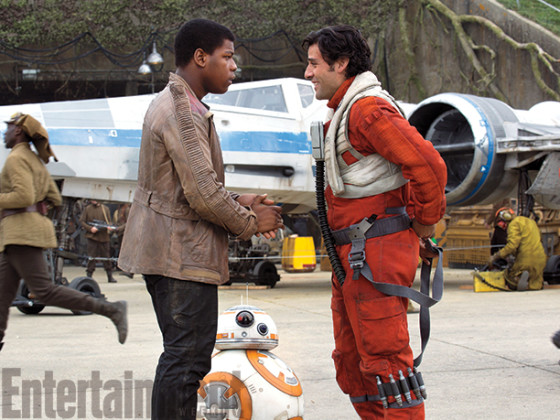 john boyega bb8 oscar isaac