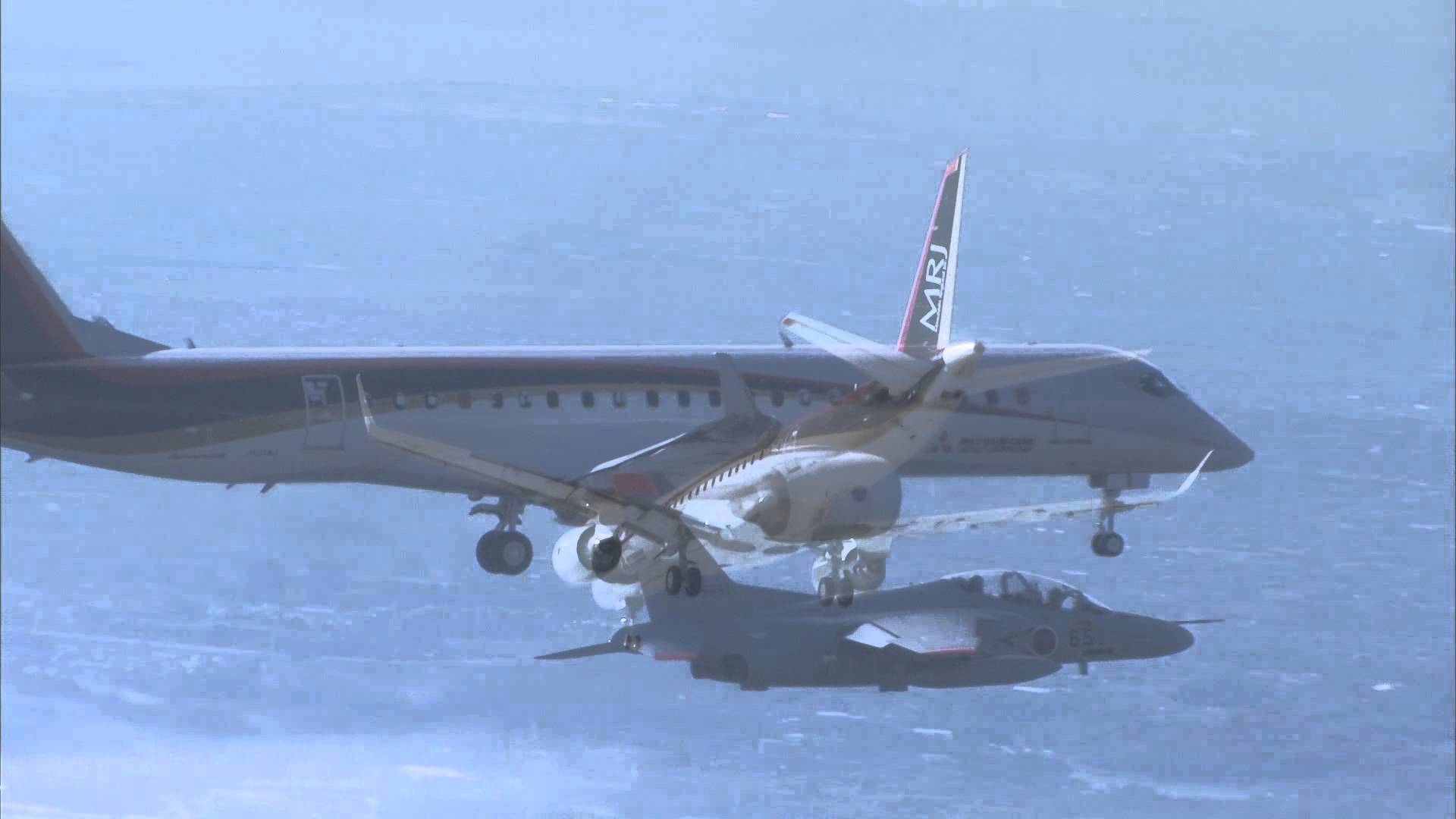 Japonya’nın ilk yolcu uçağı gökyüzüne çıktı