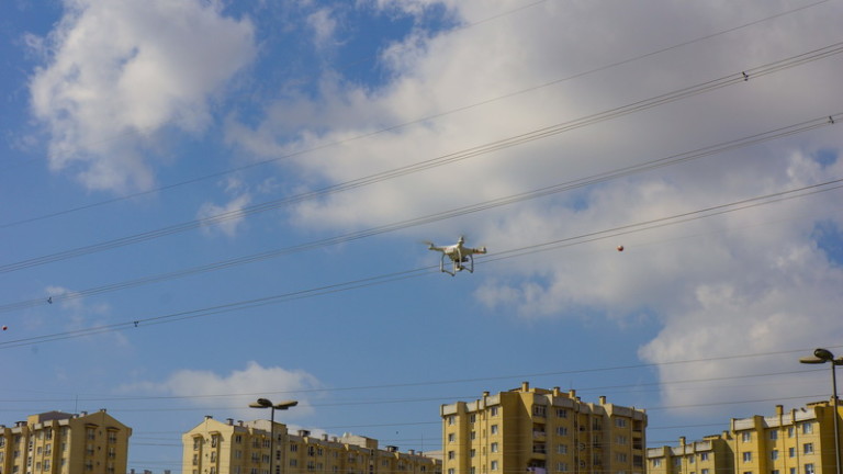 Başakşehir’de kaçak yapılara drone’lu mücadele