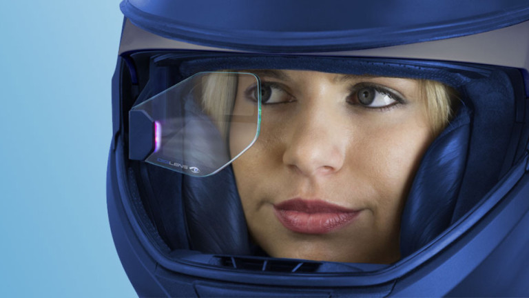 DigiLens kaskları motorculara arttırılmış gerçeklik sunuyor