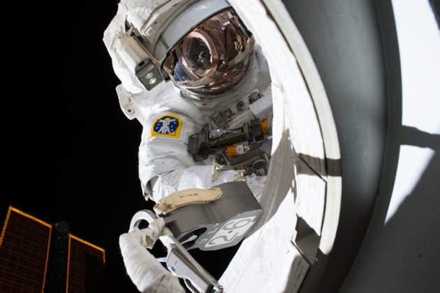 Coming back in yesterday. Still trying to wrap my head around why we call it spacewalk not spacework. YearInSpace