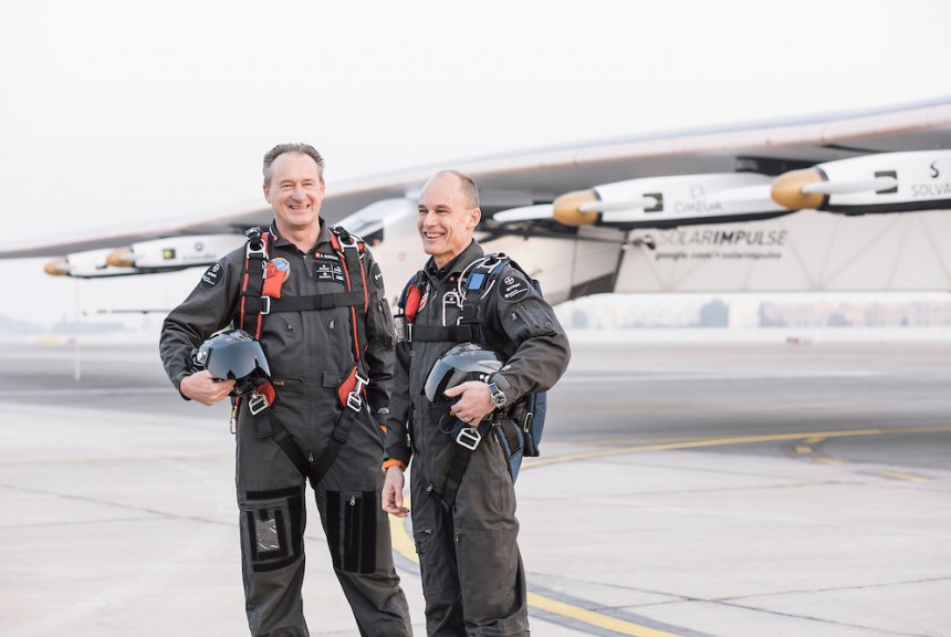 Solar Impulse pilotları