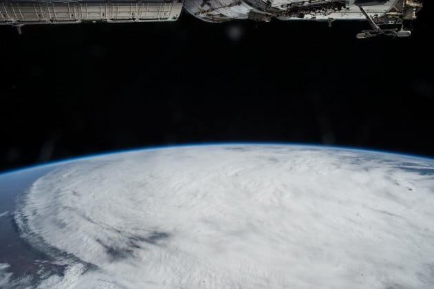 Whats left of Hurricane Patricia still covers a large part of Mexico Texas. Hope everyones well. YearInSpace