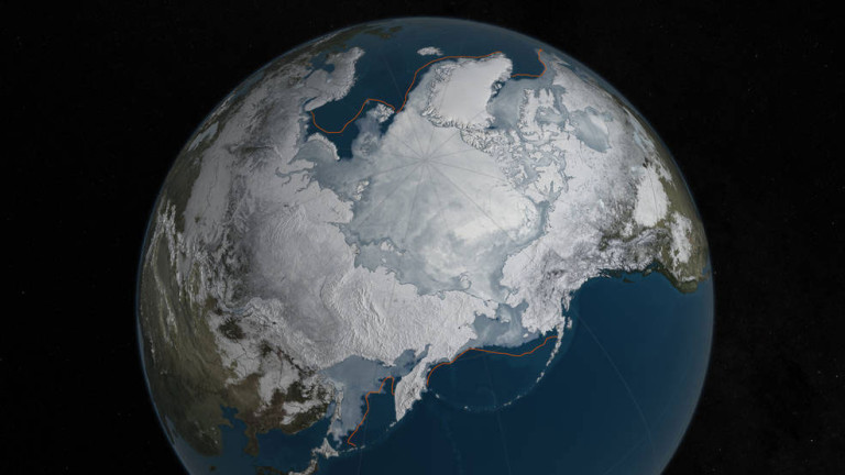 Arktik’te buzul genişlemesi en düşük seviyeye indi
