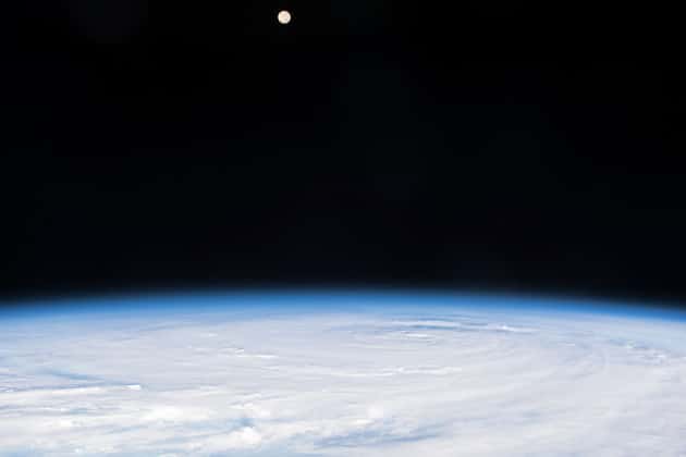 imena in the Pacific is a massive storm. Makes the moon look puny. YearInSpace