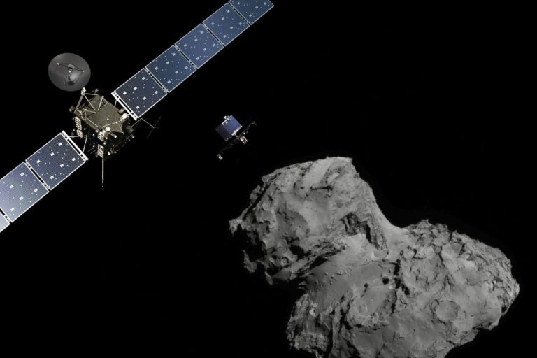 Rosetta at comet 67P landscape.0.0