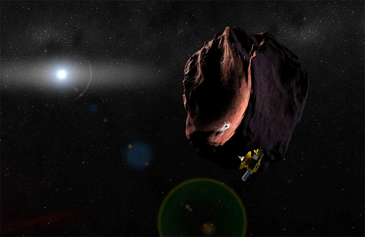 New Horizons'ın yeni hedefi 2014 MU69. [NASA]