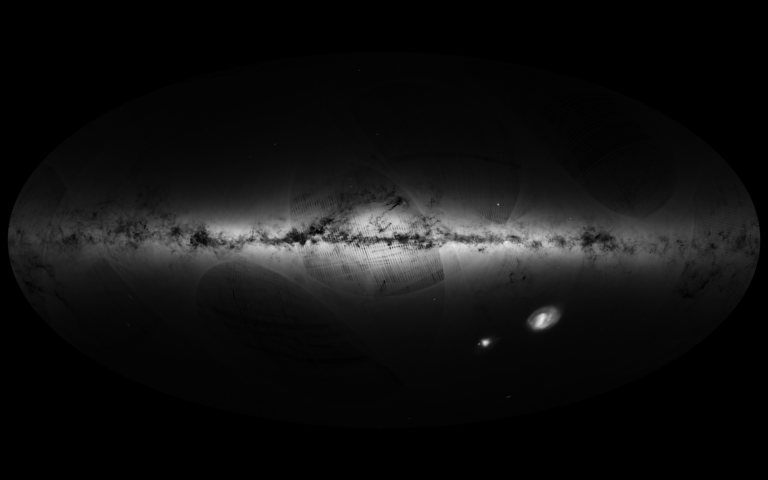 Gaia s first sky map