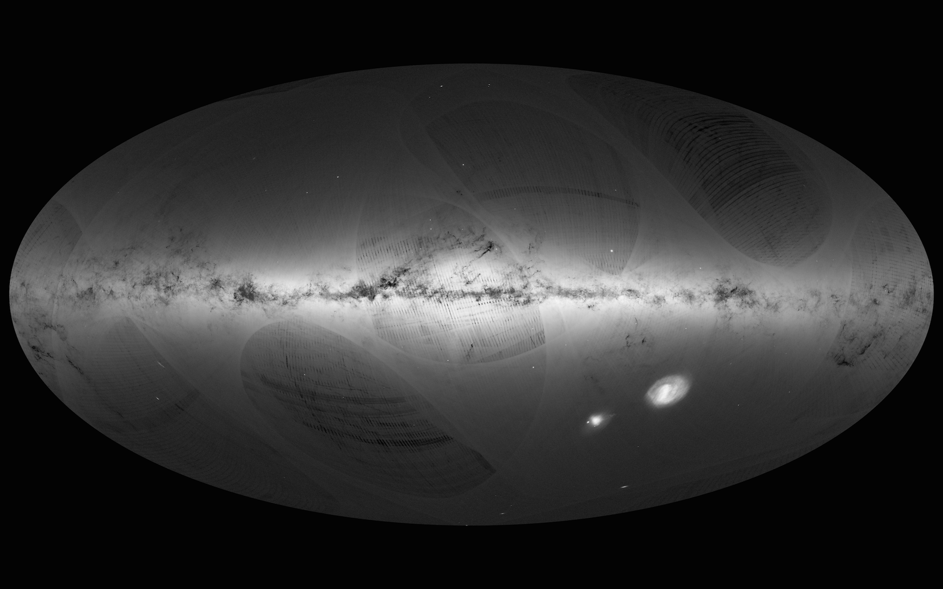 Gaia s first sky map