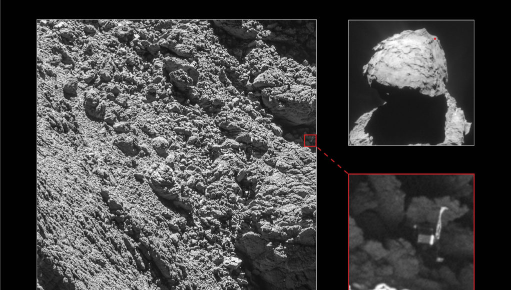 Philae found