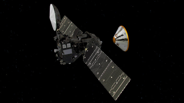 ExoMars 2016 separation