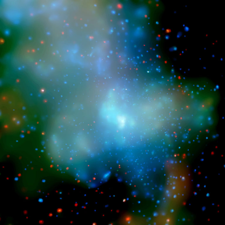 Samanyolu galaktik gaz Chandra