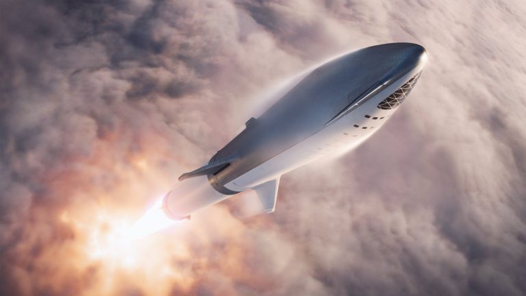 yeni BFR SpaceX Dijitalx