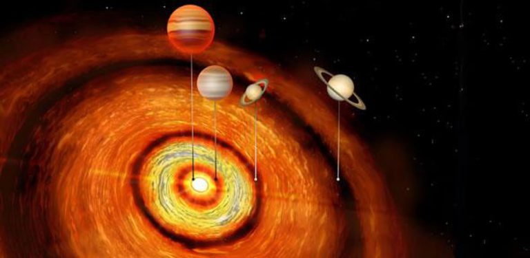 Astronomide bir ilk: Bebek yıldızın yörüngesinde dört dev gezegen keşfedildi