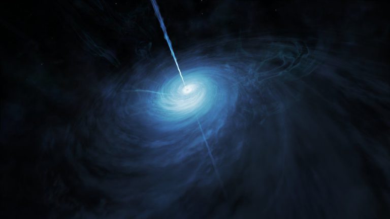 Hubble sees the brightest quasar in the early Universe