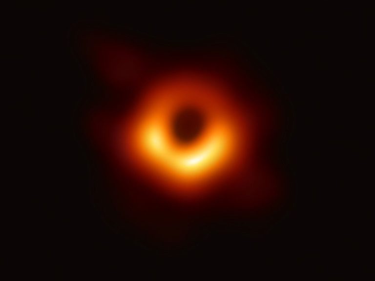 Astronomers Capture First Image of a Black Hole