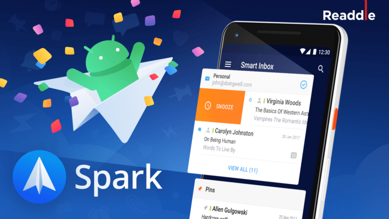 Spark e-posta uygulamasının Android sürümü yayınlandı