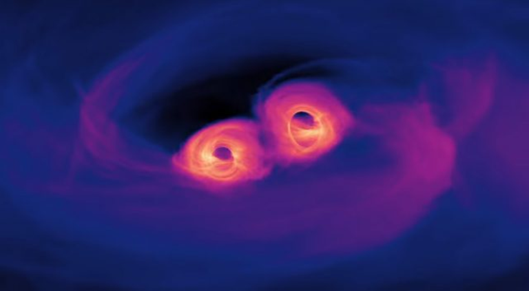 blackhole nasa collision