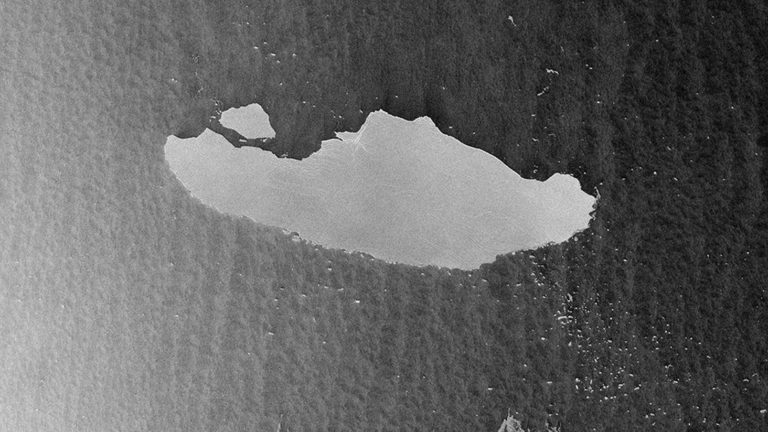 A68 esa sentinel iceberg