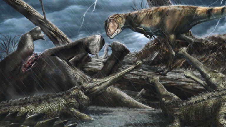 Paleontologlar tarihin yaşamak için “en tehlikeli bölgesini” tespit etti