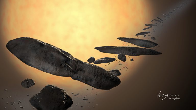 Yıldızlararası İlk Ziyaretçi Oumuamua’nın Tuhaf Şeklinin Sırrı Çözüldü