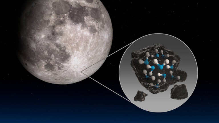 NASA, Ay’ın aydınlık yüzeyinde su molekülleri keşfedildiğini duyurdu
