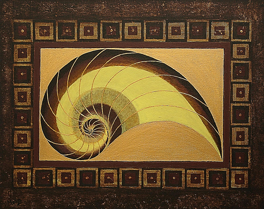 golden ratio spiral maya
