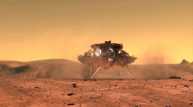 Çin’in Zhurong Uzay Aracı Mars’a Başarıyla İniş Yaptı