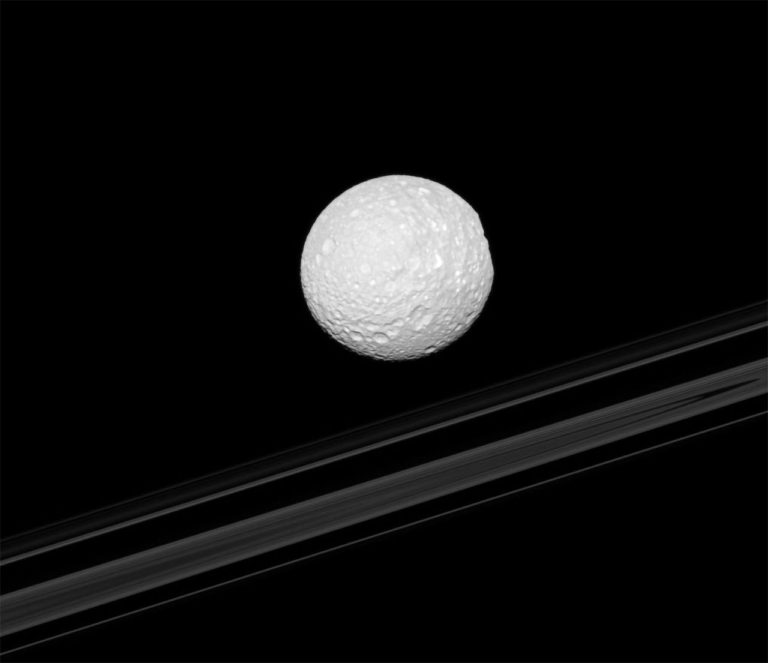 mimas nasa saturn